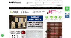 Desktop Screenshot of perde.com